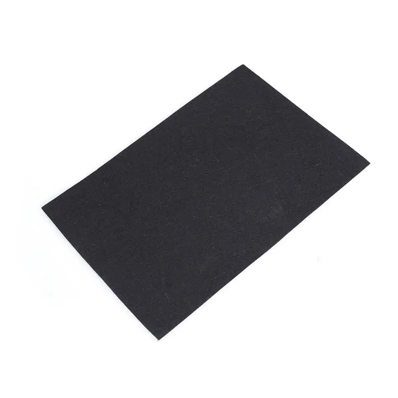 10 листов черный papel fieltro самоклеющиеся листы войлока многоцелевой для искусства и ремесленничество