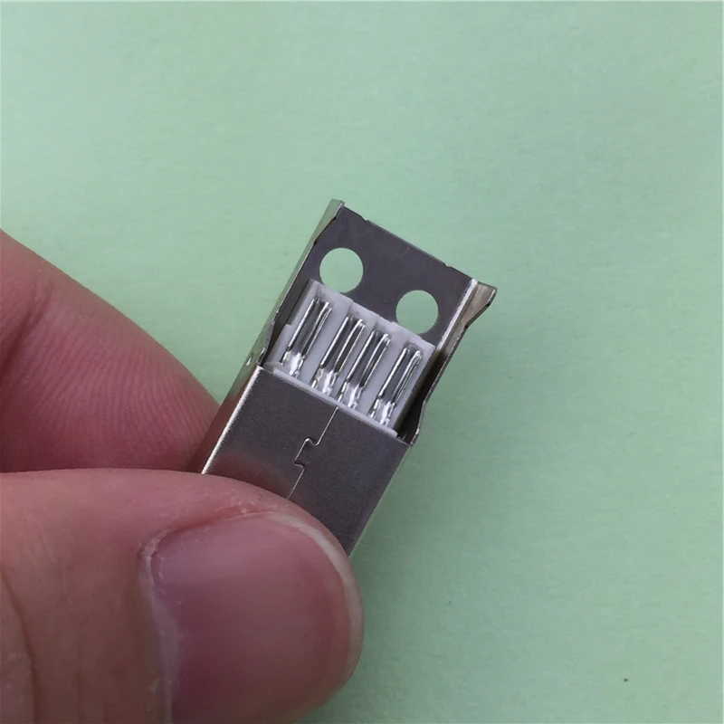 10 шт. 4-контактный разъем USB типа А G41 с пластиковой крышкой для подключения данных