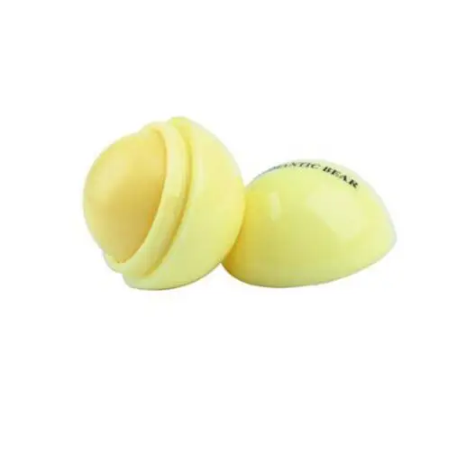 yellow 6 цветов круглый шар Гладкий бальзам для губ Bola растительный фруктовый аромат губная помада Mosturizer Care Smackers натуральный органический макияж набор бальзамов для губ - Цвет: yellow