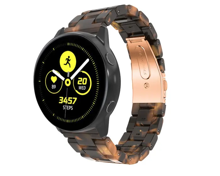 20 мм ремешок для samsung galaxy watch 42 мм активный S2 классический amazfit ремешок Bip полимерный браслет для Ticwatch E/2 huawei watch 2