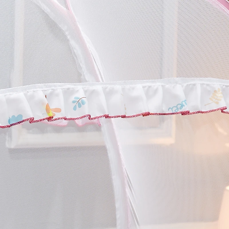 120*80 см детская кроватная сетка всплывающая палатка Складная москитная синий