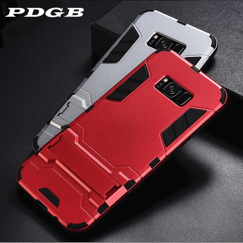 PDGB бронированный чехол для samsung Galaxy S10 Lite S8 S9 Plus S7 Edge 5G M10 M20 M30 A20 A30 A40 A50 A70 Hybird TPU