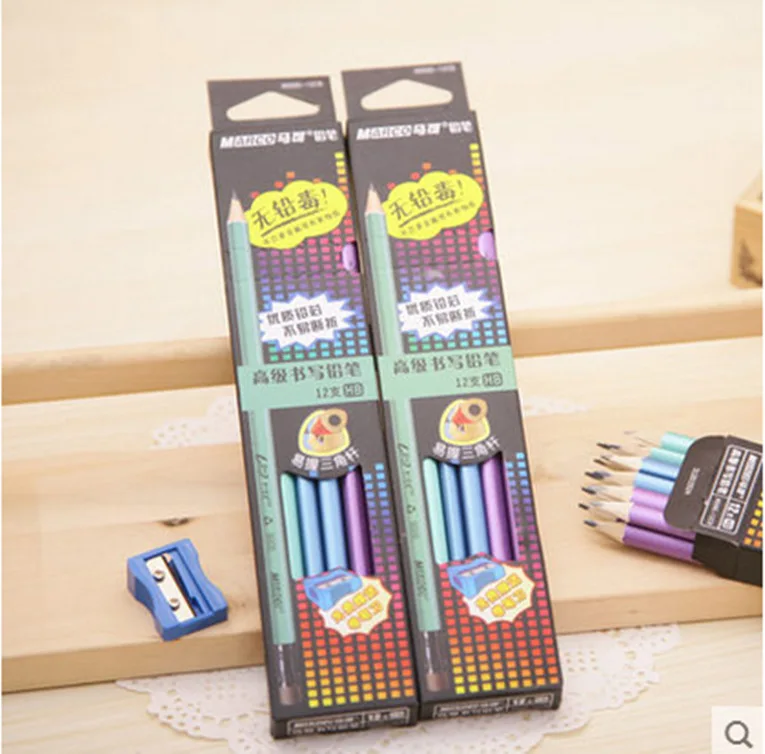 Марко 12 шт. Craft Карандаши нетоксичные Рисование эскизов карандаш для школьника эскиз подарок канцелярские товары для рукоделия
