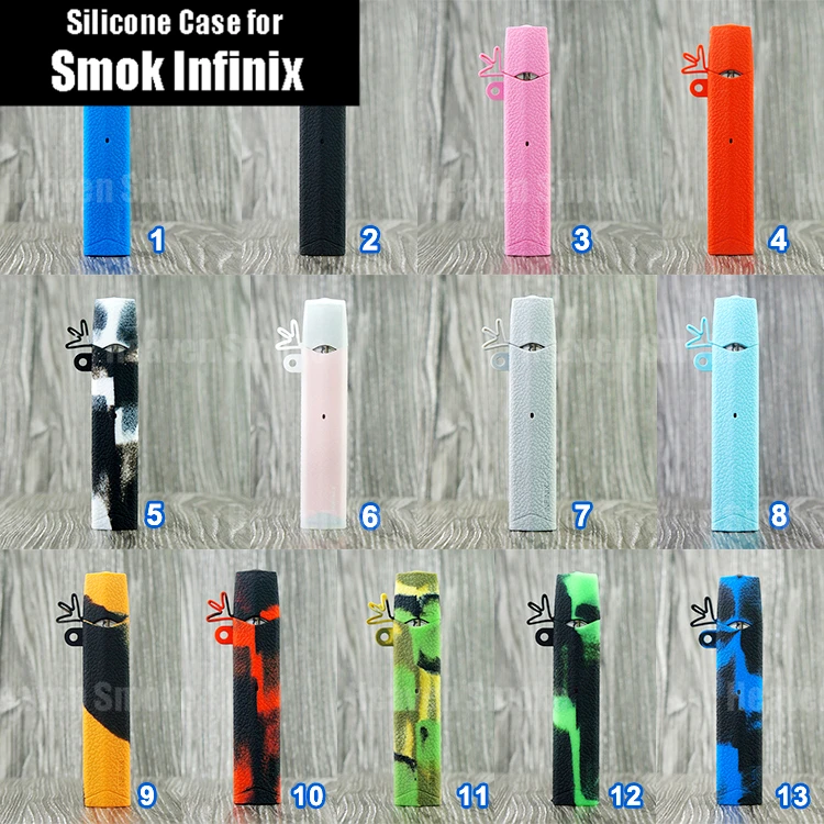 1 шт. * Силиконовый чехол для Smok Infinix Vapor Pen Kit защитный кожи против палочки Prince/Nunchaku