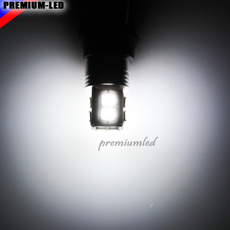 Ксеноновые белые светодиодные лампы Canbus 10-SMD PW24W PWY24W для Audi BMW Peugeot Volvo VW указатели