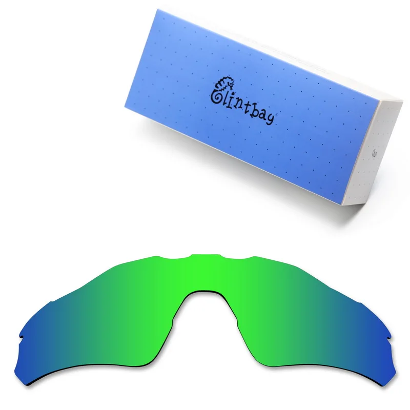 Glintbay производительность Замена поляризованных линз для Oakley Radar EV Path солнцезащитных очков-несколько Цвета - Цвет линз: Emerald Green Mirror