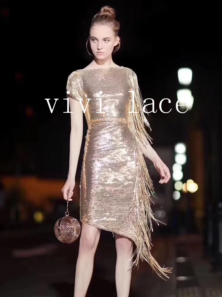 

5 yards xin1005 # new fringe 8 color sequin embroidery tulle mesh good quality lace fabric for dress sawing party dress