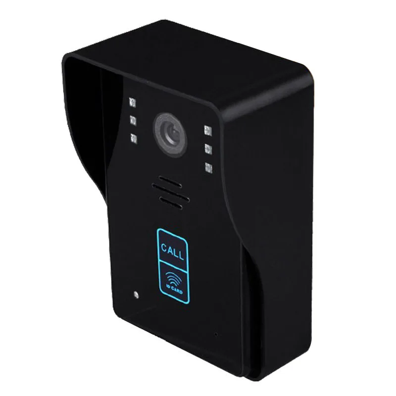 Yobang Security Wireless Video Door Phone Wifi 7 Inch Monitor RFID Visual Home Intercom 1 Camera 2 APP Control | Безопасность и