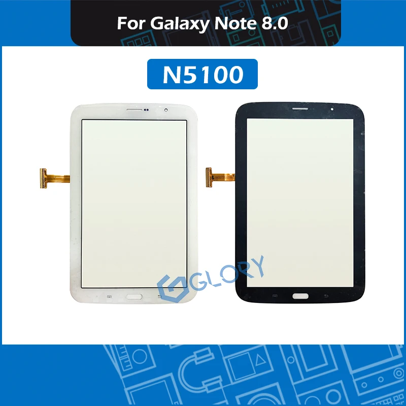 Новый черный белый N5100 сенсорный экран для Samsung Galaxy Note 8 GT-N5100 Дисплей дигитайзер