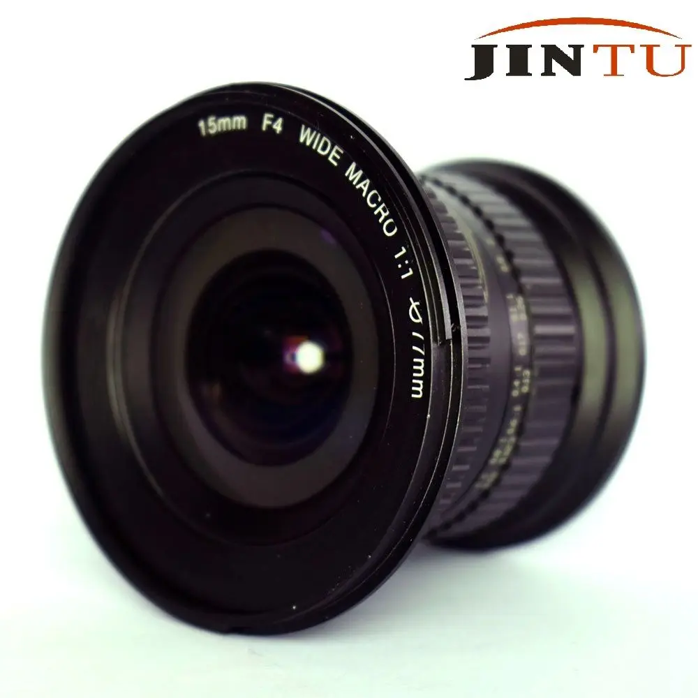 JINTU 15 мм f/4,0 F4 Широкоугольный макро объектив рыбий глаз для Canon EF DSLR FULL Frame APS-C камера