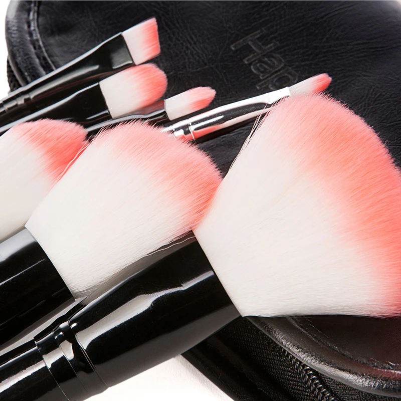 Happy кисти для макияжа набор Профессиональный 9 шт. кисть лица Румяна пудры Фонд