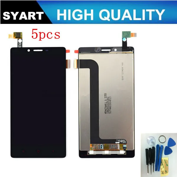 5 шт./лот черный жк дисплей + сенсорный экран планшета ассамблея для редми