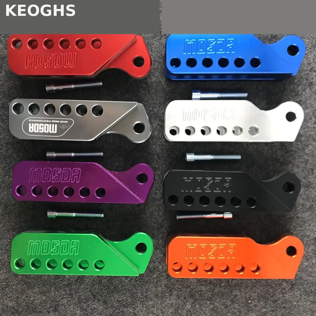 Задний амортизатор Keoghs для мотоцикла переключатель