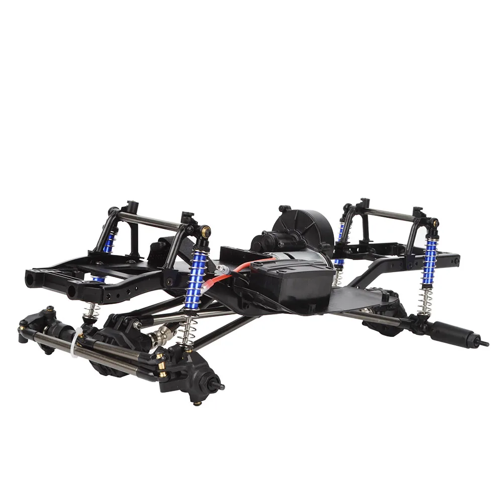 313mm 1/10 RC Crawler Car 12.3 Inch Wheelbase Assembled Frame Chassis for SCX10 II 90046 90047  | Игрушки и хобби