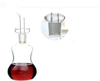 1pc olive oil vinegar dispenser vinegar dispensing cruets glass bottle 150ml 250ml 500ml condiment oil glass bottle ok 0355