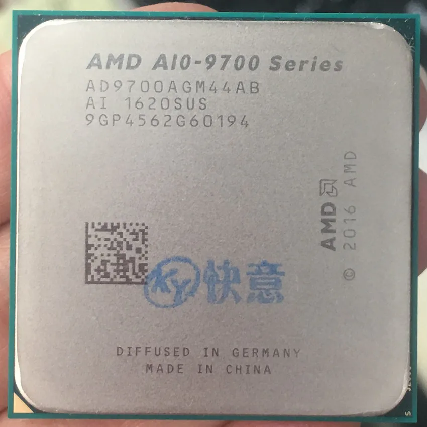 AMD A10 Series 9700 APU четырехъядерный процессор 100% рабочий настольный