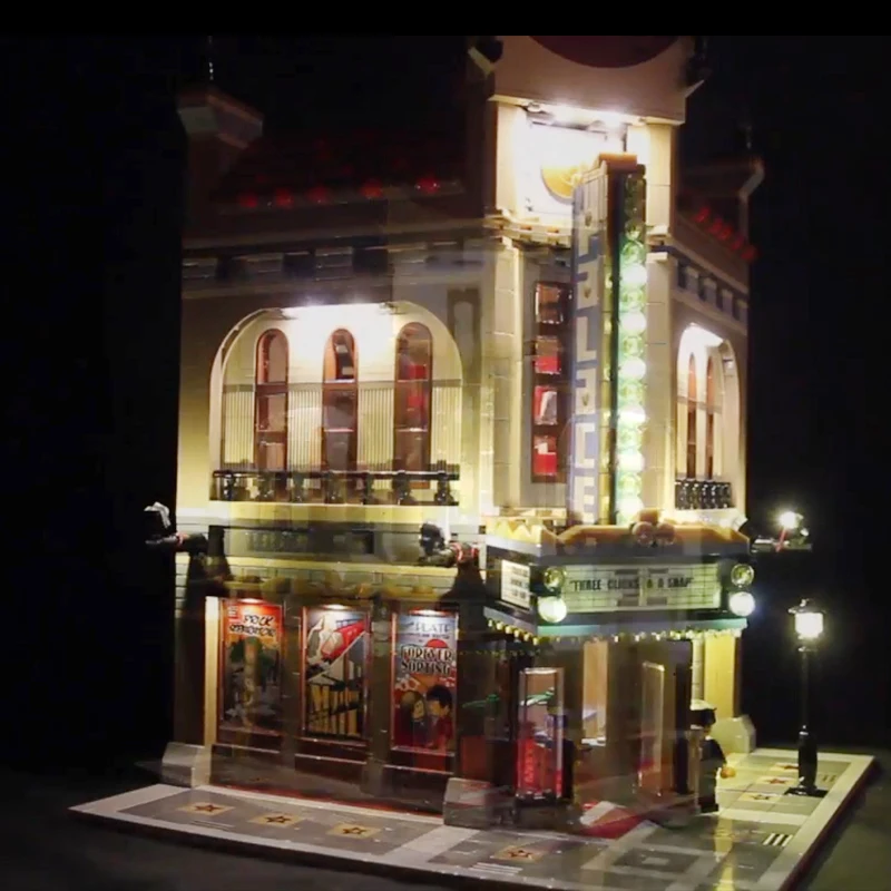 Набор светодиодных ламп для лего 10232 строительные блоки городской дом совместим