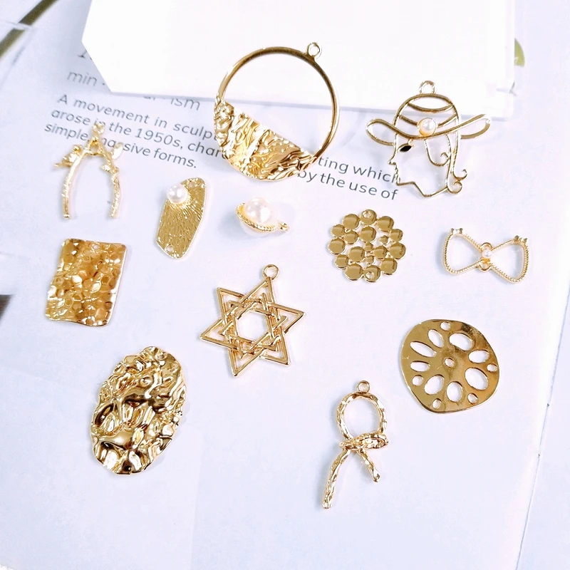 Ретро серьги из евро-американского сплава жемчужные цветы ветки гороха