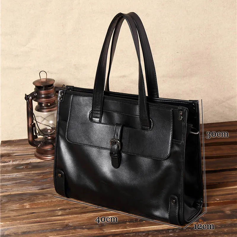 Мужские кожаные сумки высокого качества роскошные Брендовые мужские