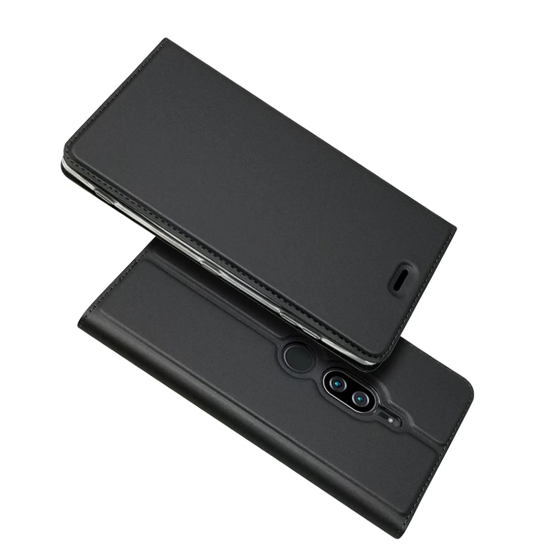 Чехол Etui для Soni Experia XZ2 Premium Роскошный кожаный флип кошелек чехол телефона Sony Xperia