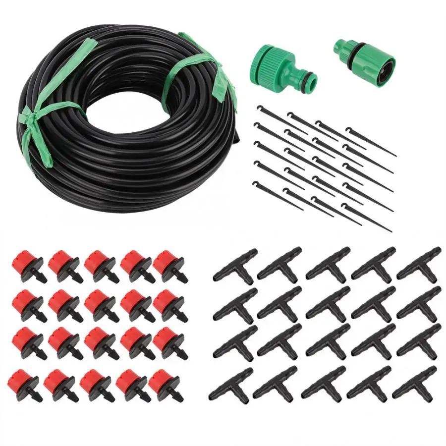 Гелиевый цилиндр пластиковый 20 м 4/7 микро капельная вставка тип распылитель воды