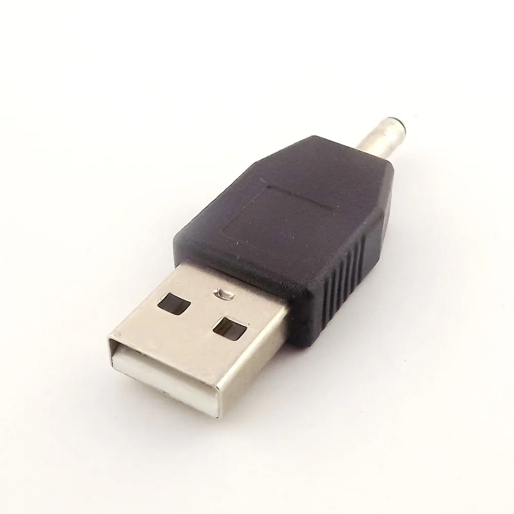 10 шт. USB 2 0 A папа к 3 5 мм x 1 35 штекер В постоянного тока адаптер разъем |