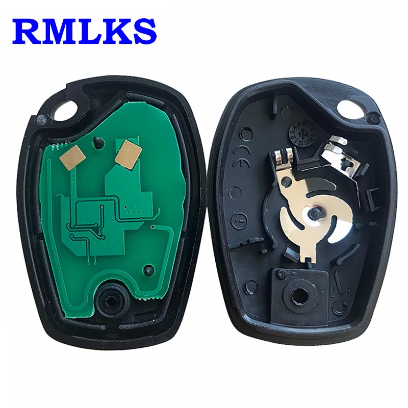 Пульт дистанционного управления без ключа для Renault 2 кнопочный ключ Duster Modus Clio 3