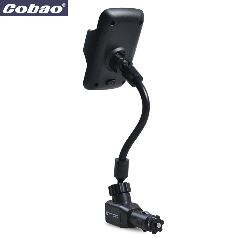 Универсальный автомобильный держатель Cobao зарядное устройство 5 В 1A 2 usb-порта 360