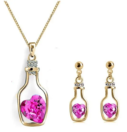 Оптовая высшего сорта Австрийских Кристаллов кулон ювелирные цепи ожерелье