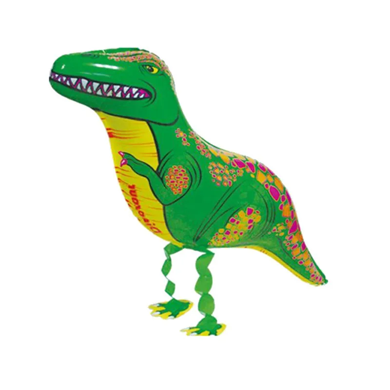 Дешевые воздушный шар с динозавром Дети День рождения Свадьба украшение