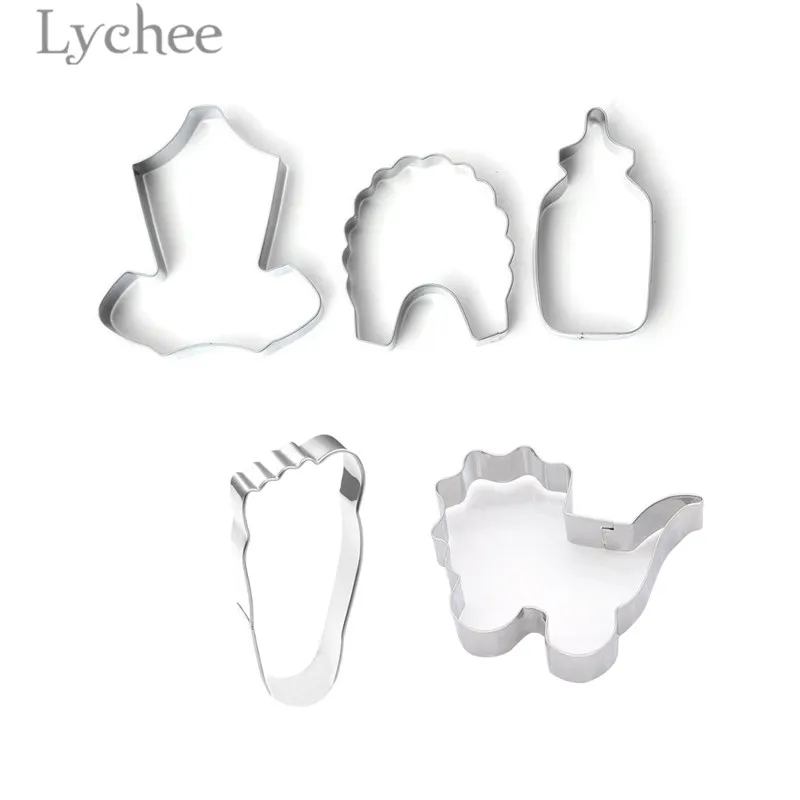 Lychee 5 шт. Baby Shower для приготовления печенья в детскую коляску дизайн