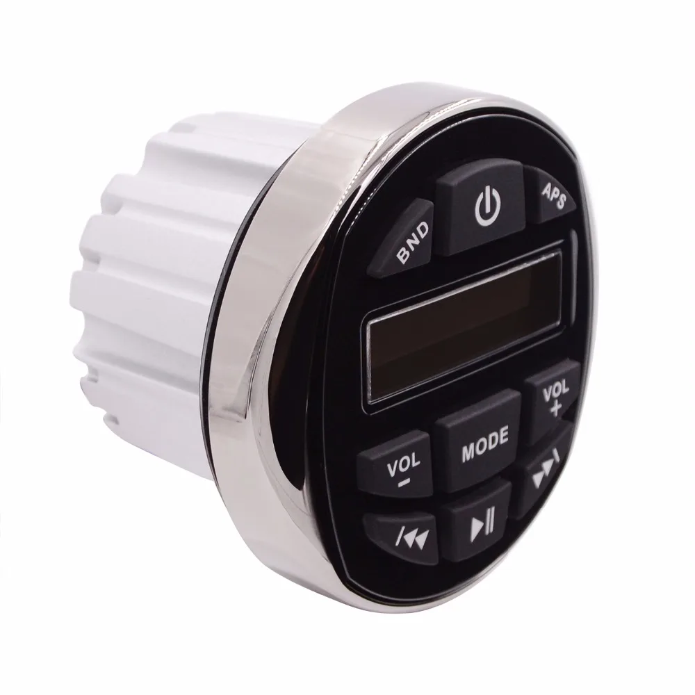 Морской Bluetooth аудио радио FM AM MP3 музыкальный стерео плеер+ 4 ''2 Way Водонепроницаемые колонки для ATVUTV автомобиля наружная лодка антенна