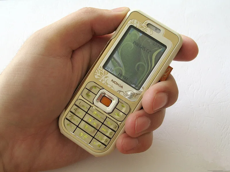 Оригинальный разблокированный Nokia 7360 GSM FM Радио Mp3 плеер 1 9 дюймов 760 мАч дешевый