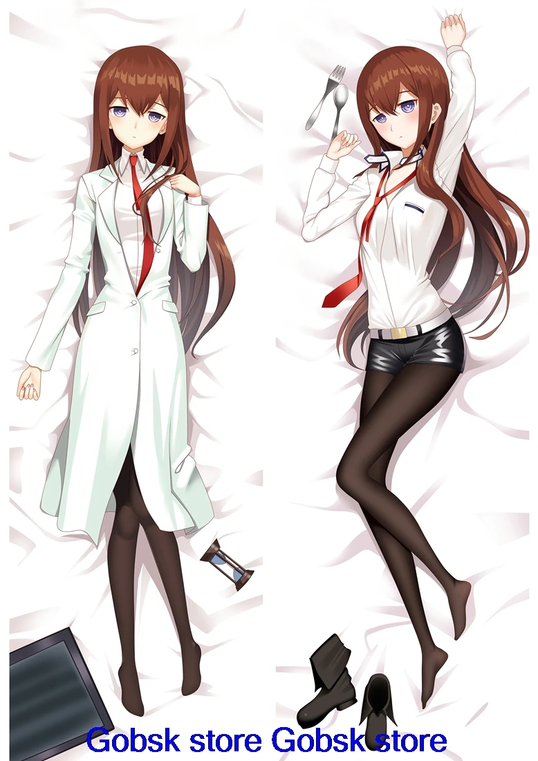Обновление июня аниме Steins; ворота сексуальная девушка персонажи Makise Kurisu otaku Dakimakura бросать наволочки обнимающие тело наволочки