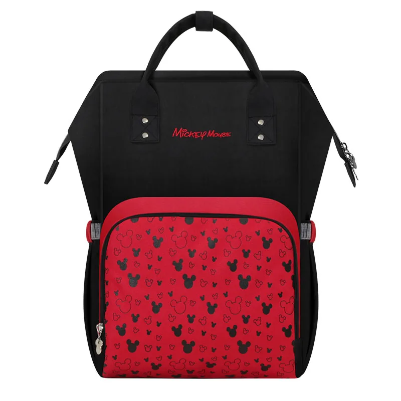 style 2 Сумка для подгузников disney, рюкзак большой емкости для мам, сумка для путешествий, рюкзак для ухода за ребенком, Детская сумка для подгузников, USB бутылка с подогревом - Цвет: style 2