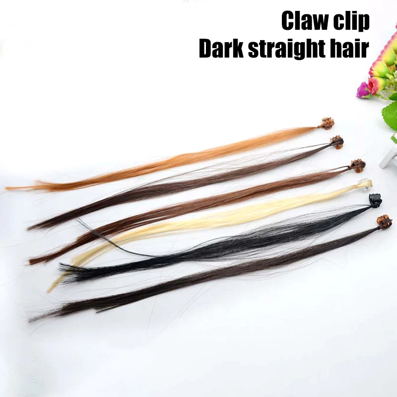 6Pcs Small Claw Clip Color Wig Twist Braid DIY Hair Accessories Curls Straight Hair YJS Dropship