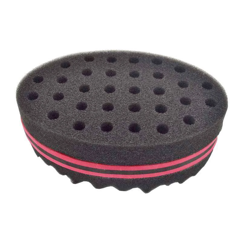 Двухсторонняя Кисть Губка для натуральных волос афро кудрявые переплетения