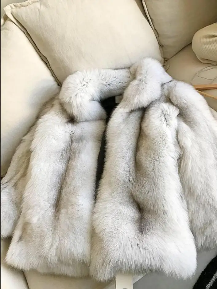 

New arrival High quality Fox fur coat Fur one Men's Genuine Leather Winter Fur Jacket Fashion Male warm fur winter coat