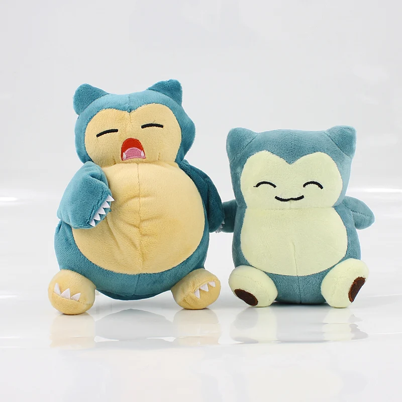 10 шт./лот плюшевые игрушечные куклы Pokemon Snorlax | Игрушки и хобби