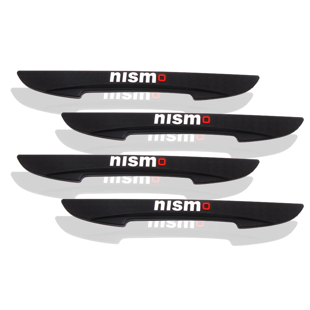 4 шт. защитные полосы для дверей автомобиля Nismo Nissan Juke Tiida Teana GTR 350Z 370Z 240SX|Наклейки