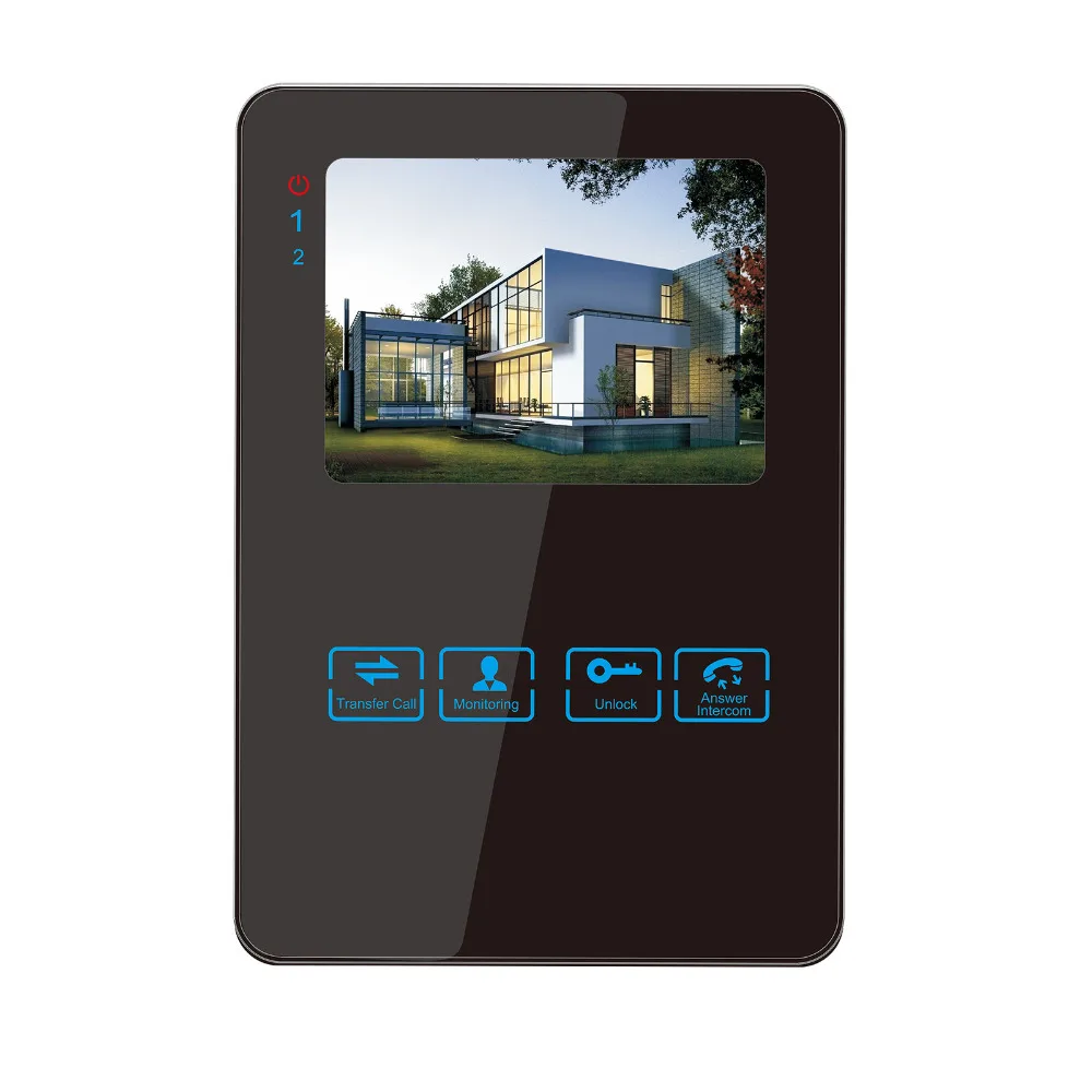 Ysecu домашней безопасности 4 &quot TFT LCD экран ночного видения видео жк интерком