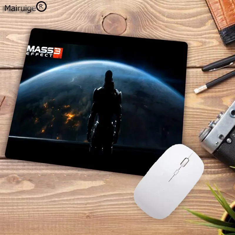 22X18CM Mairuige 220*180*2 мм высокая скорость Mass Effect N7 игровой логотип, коврик для мыши винтажный стильный компьютерный коврик для мыши игровой Прямоугольный Коврик для мыши - Цвет: 22X18CM