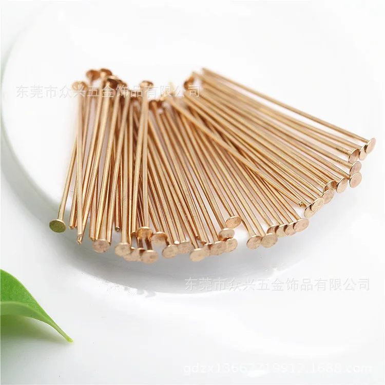 

Diy Jewelry Charms Copper Findings For Jewelry Making Supplies Gold Silver Brass Hand Made Beaded Needle Accessories