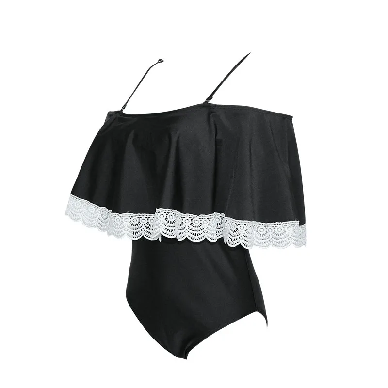 Купальщик купальники женские для девочки купальник женский one piece swimsuit women with ruffles женский с рюшами ретро push up swimwear кружево монокини Monokini Спортивный костюм Maillot