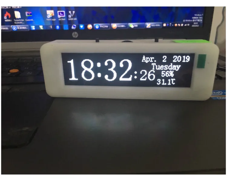 GHXAMP 3,12 дюймов OLED музыкальный спектр дисплей Голосовое управление автомобиля DIY VU измерительный усилитель микрофон 8 дисплеев эффекты раз 5 В