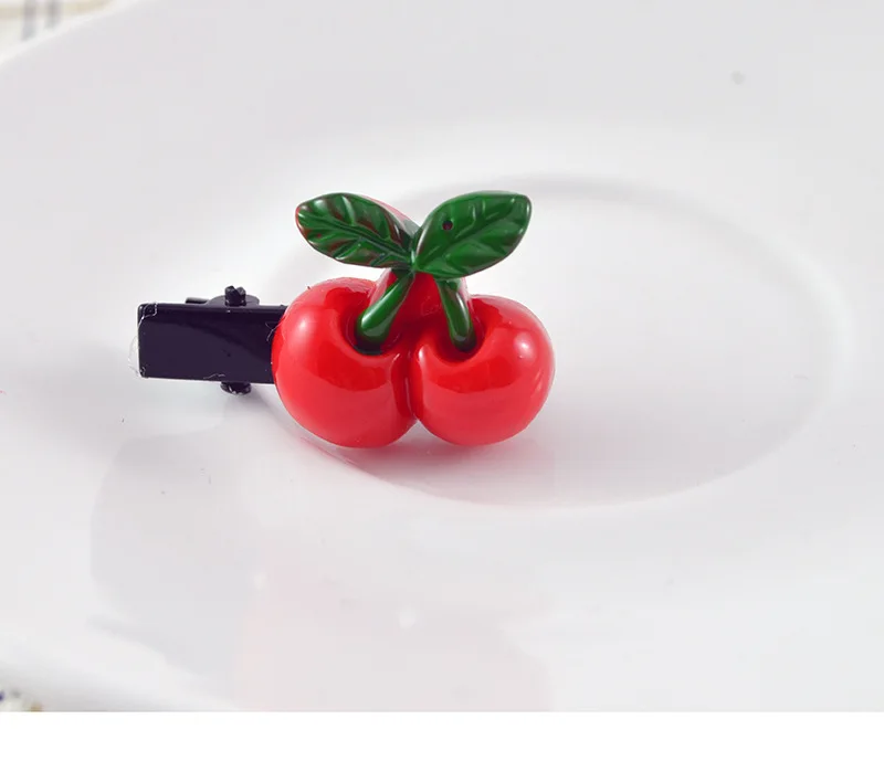 2 шт. заколка для волос в виде искусственных фруктов|Рождественские повязки| |