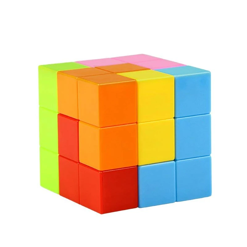 Обучающая игрушка головоломка 3d игра Магнитный магический куб для развития мозга детей - Цвет: 730A(7PCS)