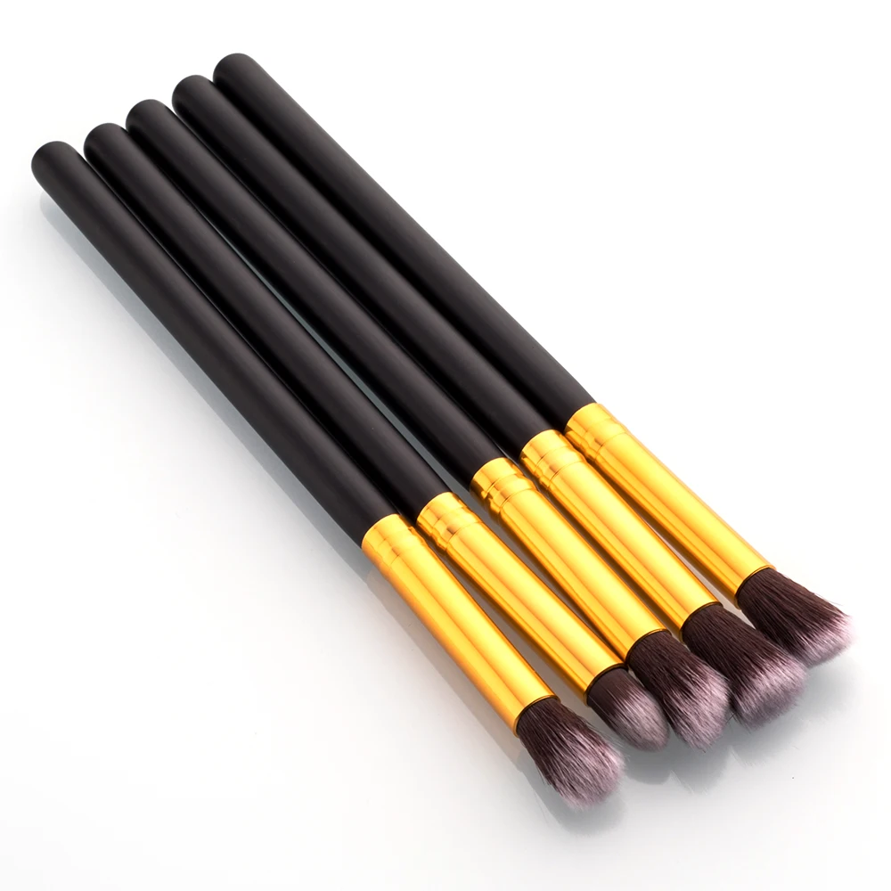 Набор кистей для макияжа TOMTOSH Hot New из 10 штук, синтетических, кабуки, для нанесения тонального крема, румян и других косметических средств.