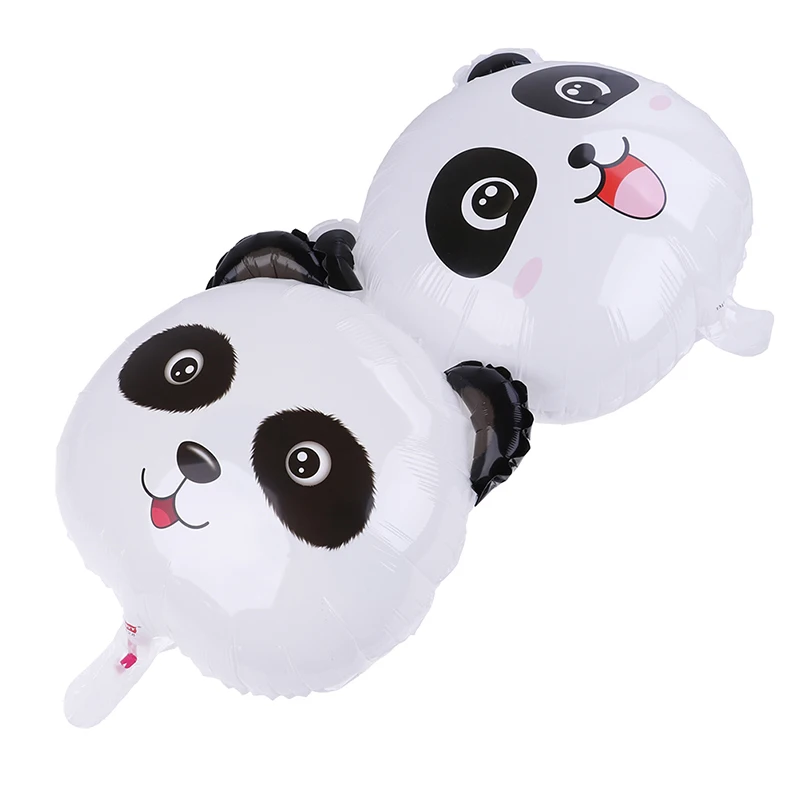 1 шт. с мультипликационным принтом панда Фольга воздушные шары рисунками зверей