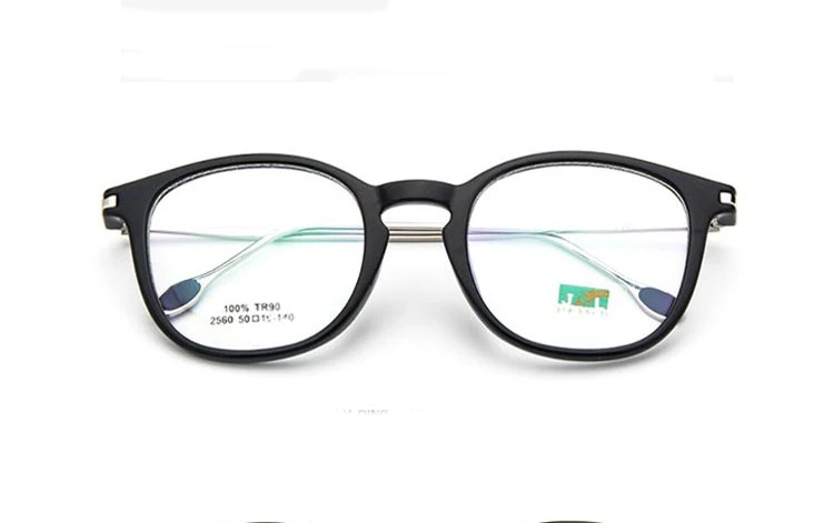 Ретро супер светильник TR90 черные большие очки высокого качества оправа на заказ